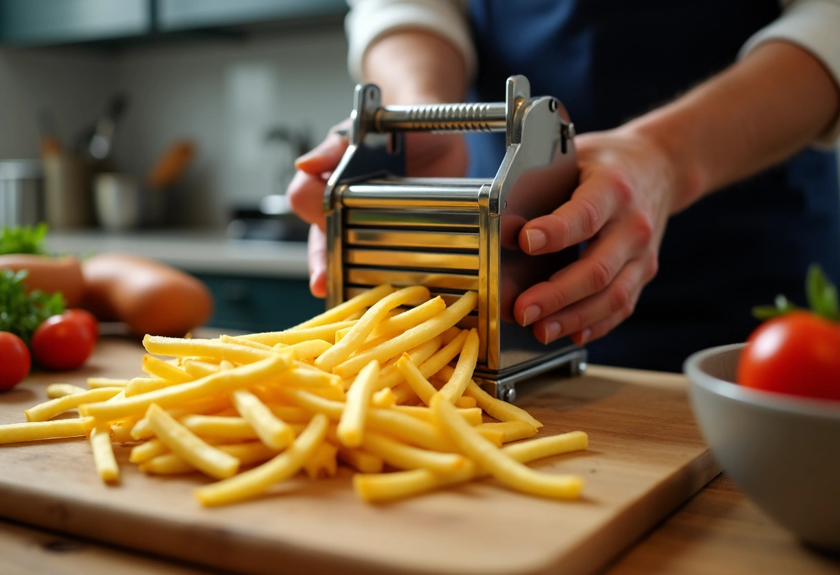 coupe-frites + cuisine